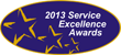 Service Excellence Award for Legendary Support